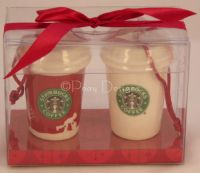 Starbucks Mini Latte Christmas Ornaments - NEW